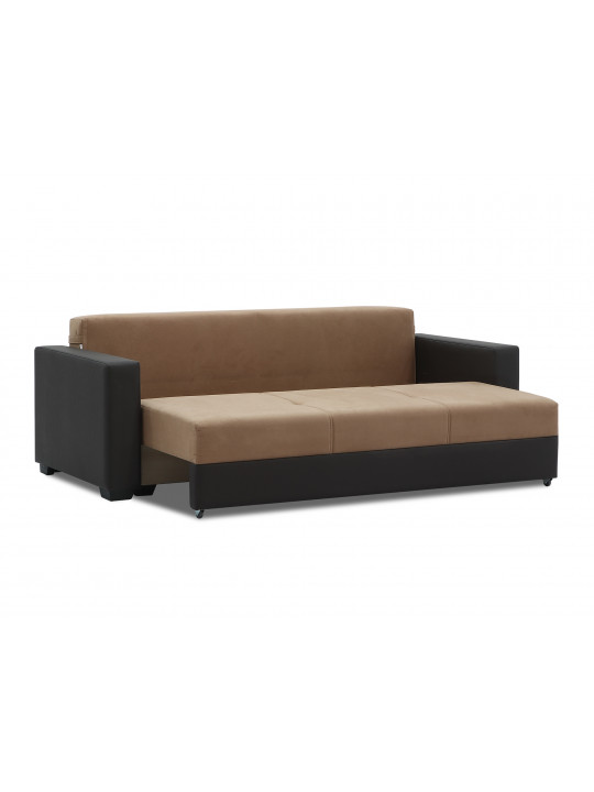 sofa set HOBEL ERICA 3+1+1 BROWN 3673/ LIGHT BROWN VIVALDI 20 (5)