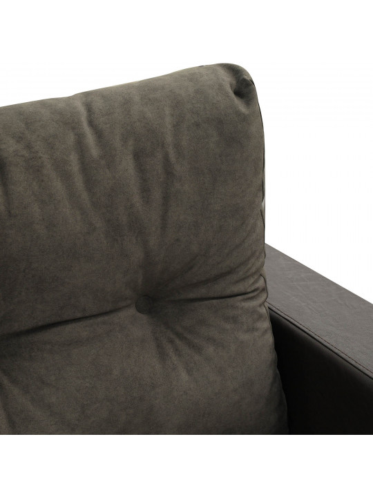 sofa set HOBEL ERICA 3+1+1 BROWN 3673/ DARK BROWN JAGUAR 18 (6)