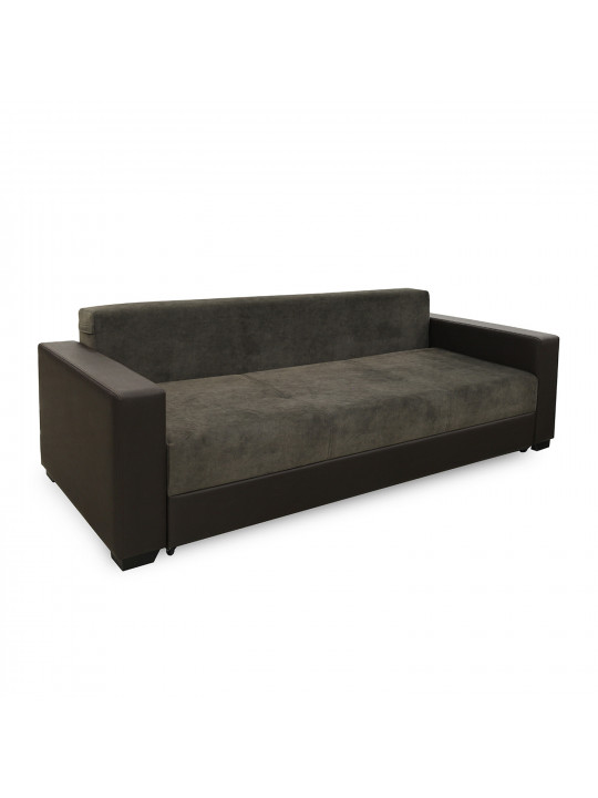 sofa set HOBEL ERICA 3+1+1 BROWN 3673/ DARK BROWN JAGUAR 18 (6)