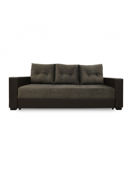 sofa set HOBEL ERICA 3+1+1 BROWN 3673/ DARK BROWN JAGUAR 18 (6)