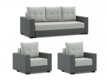 sofa set HOBEL ERICA 3+1+1 GREY V460/LIGHT GREY VIVALDI 6 (5)