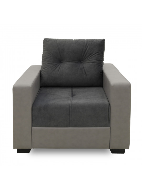 გარნიტური HOBEL ERICA 3+1+1 LIGHT GREY 8409/ DARK GREY JAGUAR 9 (6)