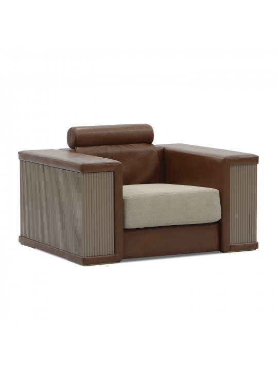 sofa set HOBEL FANDI 3+1+1 HONEY PHANTOM 6/BEIGE BUKLE 5 (3)