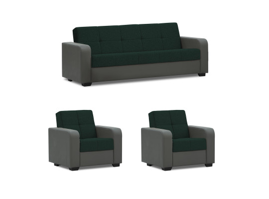 sofa set HOBEL FROST 3+1+1 GREEN BONCUK 17 G (4)