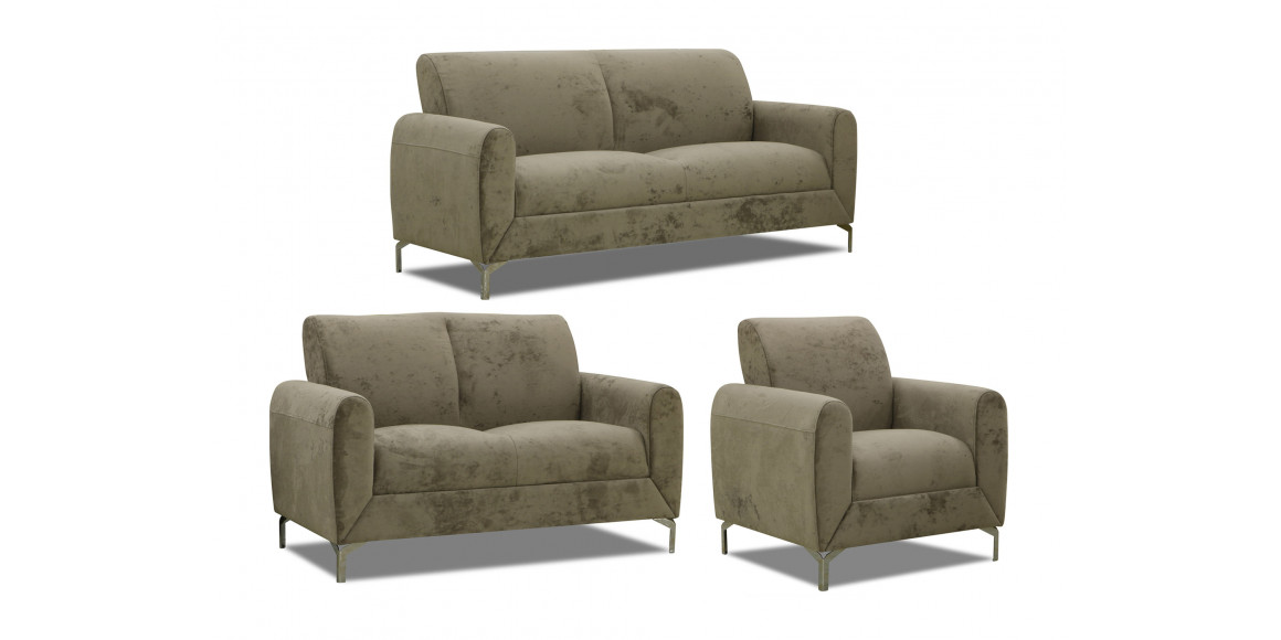 sofa set DANUBE JOZEL 3+2+1 CAPUCHINO MONACO 4 (3)