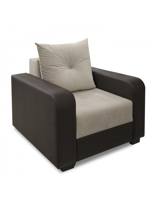 sofa set HOBEL KATRIN 3+1+1 BROWN 3673/ CAPPUCCINO CATALANA 4 (6)