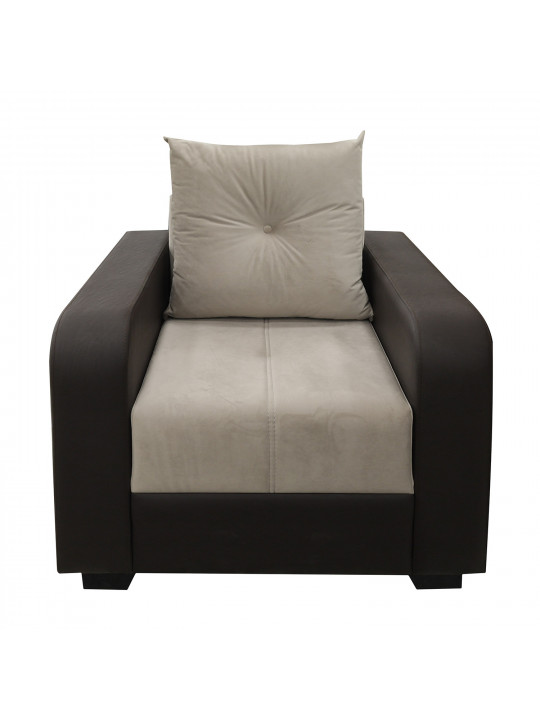 sofa set HOBEL KATRIN 3+1+1 BROWN 3673/ CAPPUCCINO CATALANA 4 (6)