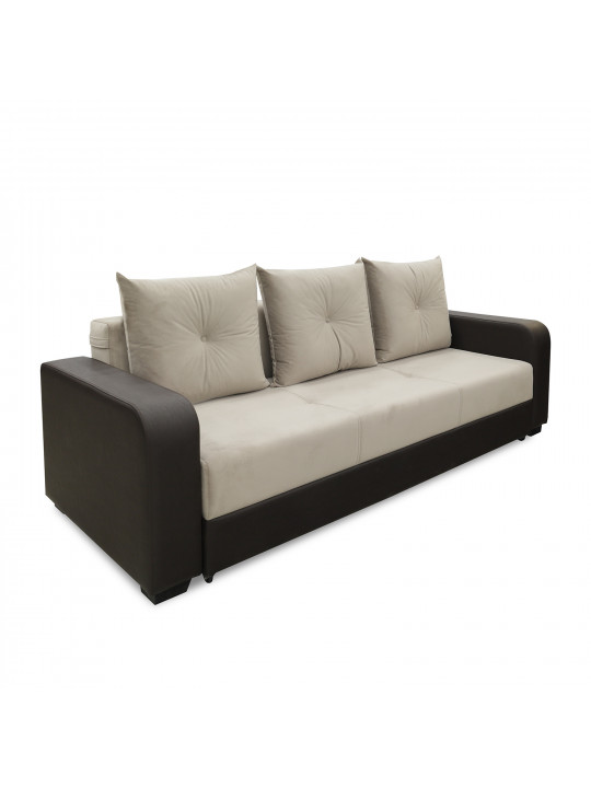 sofa set HOBEL KATRIN 3+1+1 BROWN 3673/ CAPPUCCINO CATALANA 4 (6)