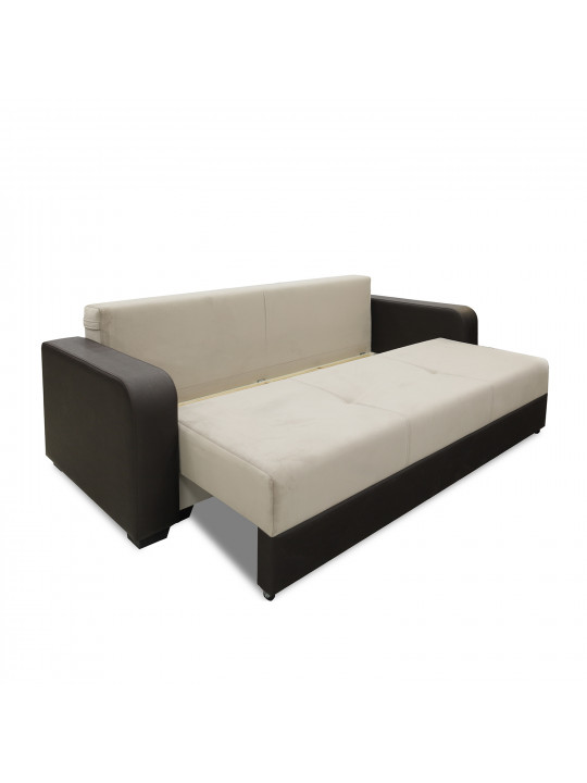 sofa set HOBEL KATRIN 3+1+1 BROWN 3673/ CAPPUCCINO CATALANA 4 (6)