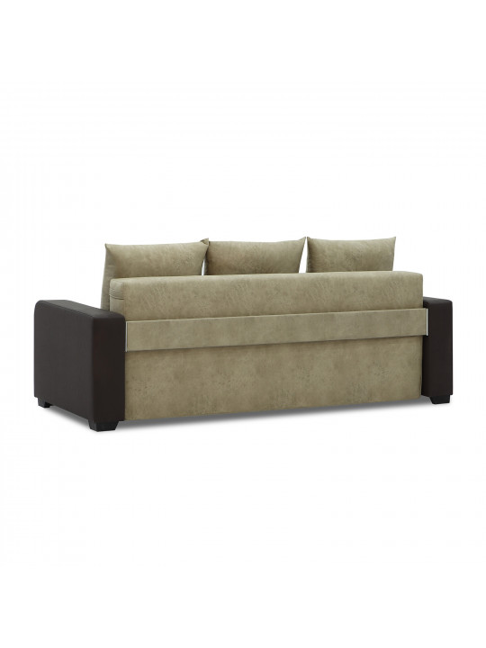 sofa set HOBEL KATRIN 3+1+1 BROWN 3673/CREAM RONALDO 1803 (6)