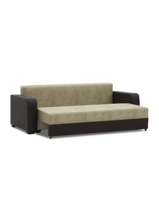 sofa set HOBEL KATRIN 3+1+1 BROWN 3673/CREAM RONALDO 1803 (6)