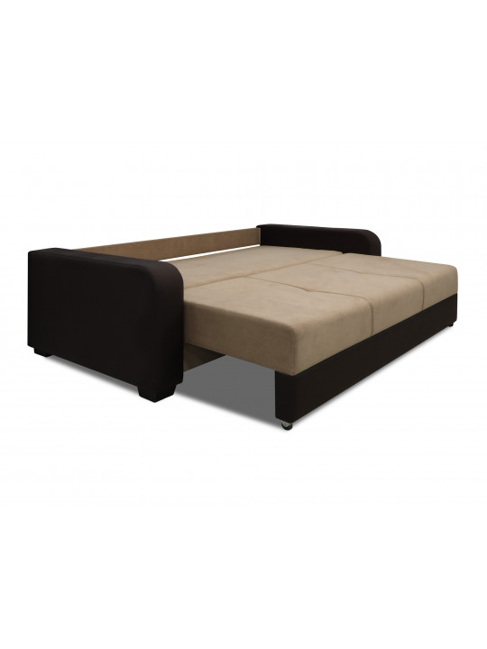 sofa set HOBEL KATRIN 3+1+1 BROWN 3673/DARK BEIGE VIVALDI 21 (5)