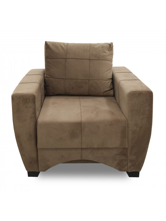 sofa set HOBEL LI 3+1+1 BROWN CATALANA 5 (5)