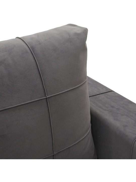 გარნიტური HOBEL LI 3+1+1 DARK GREY CATALANA 8 (5)