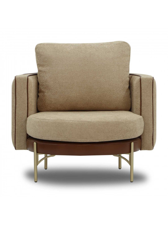 გარნიტური HOBEL MARIA 3+1+1 KAX7004 GOLD / HONEY PHANTOM 6/ LIGHT BROWN BONCUK 6 (3)