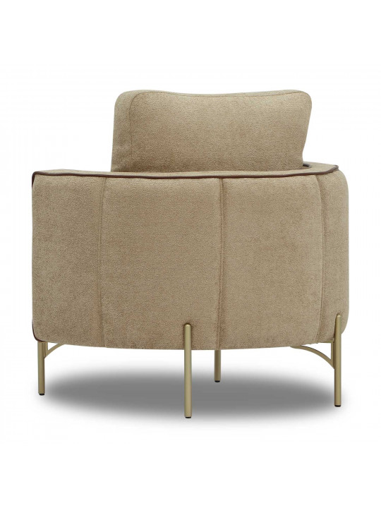 გარნიტური HOBEL MARIA 3+1+1 KAX7004 GOLD / HONEY PHANTOM 6/ LIGHT BROWN BONCUK 6 (3)