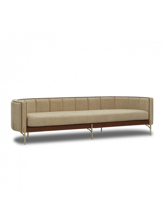 გარნიტური HOBEL MARIA 3+1+1 KAX7004 GOLD / HONEY PHANTOM 6/ LIGHT BROWN BONCUK 6 (3)