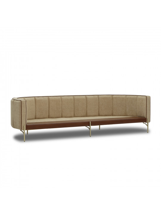 გარნიტური HOBEL MARIA 3+1+1 KAX7004 GOLD / HONEY PHANTOM 6/ LIGHT BROWN BONCUK 6 (3)