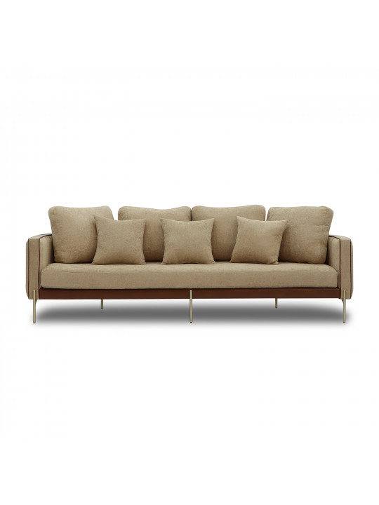 გარნიტური HOBEL MARIA 3+1+1 KAX7004 GOLD / HONEY PHANTOM 6/ LIGHT BROWN BONCUK 6 (3)