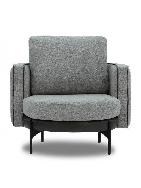 sofa set HOBEL MARIA 3+1+1 KAX7005 BLACK / GREY PHANTOM 14/ GREY PHANTOM 19 (3)