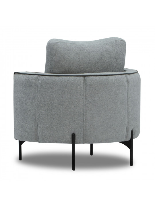 sofa set HOBEL MARIA 3+1+1 KAX7005 BLACK / GREY PHANTOM 14/ GREY PHANTOM 19 (3)