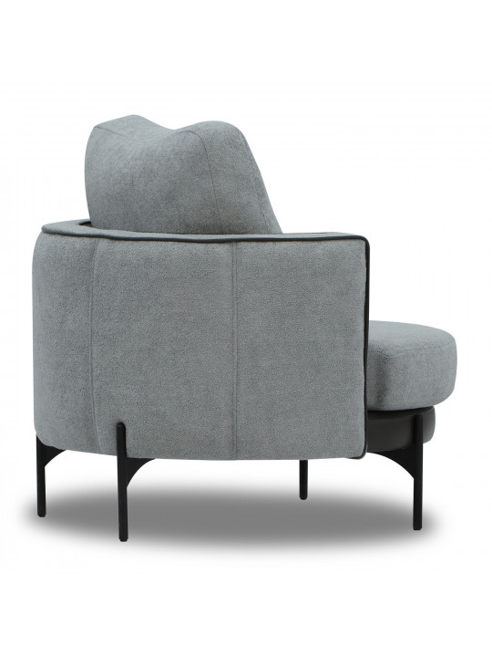 sofa set HOBEL MARIA 3+1+1 KAX7005 BLACK / GREY PHANTOM 14/ GREY PHANTOM 19 (3)