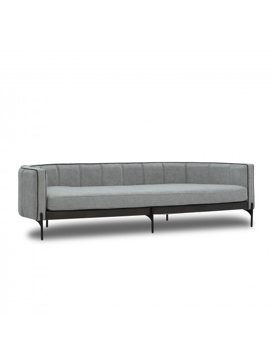 sofa set HOBEL MARIA 3+1+1 KAX7005 BLACK / GREY PHANTOM 14/ GREY PHANTOM 19 (3)
