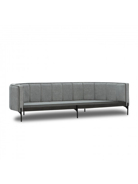 sofa set HOBEL MARIA 3+1+1 KAX7005 BLACK / GREY PHANTOM 14/ GREY PHANTOM 19 (3)