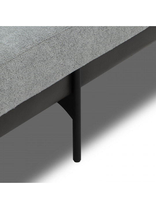 sofa set HOBEL MARIA 3+1+1 KAX7005 BLACK / GREY PHANTOM 14/ GREY PHANTOM 19 (3)
