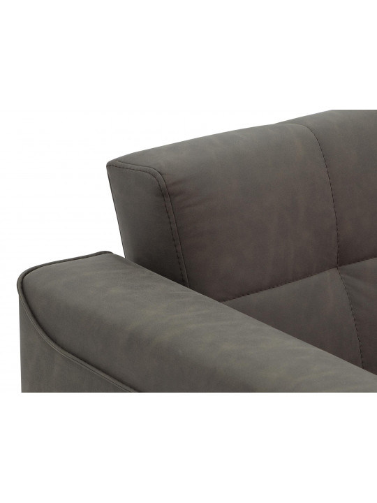 sofa set HOBEL MARK 3+1+1 (L8150AB, L8200AB) DARK BROWN KIPRUS 4/LIGHT BROWN KIPRUS 3 (3)