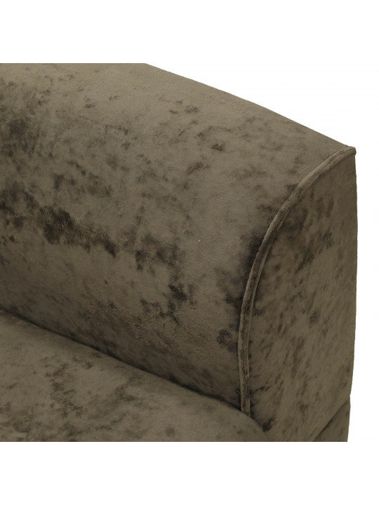 sofa set HOBEL MARK 3+1+1 LIGHT CAPPUCCINO MONACO 4/ BROWN MONACO 5 (3)