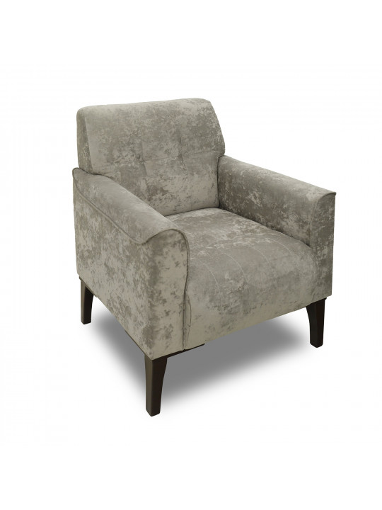 sofa set HOBEL MARK 3+1+1 LIGHT CAPPUCCINO MONACO 4/ BROWN MONACO 5 (3)