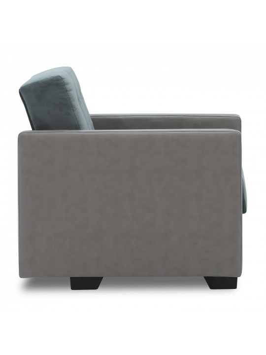 sofa set HOBEL MARVEL 3+1+1 LIGHT GRAY 8409/ DARK GREY VIVALDY 8 (4)