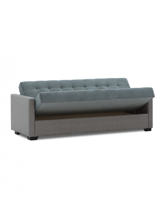 sofa set HOBEL MARVEL 3+1+1 LIGHT GRAY 8409/ DARK GREY VIVALDY 8 (4)