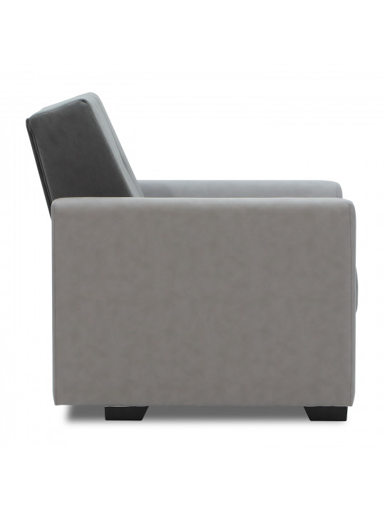 sofa set HOBEL MODERN LUX 3+1+1 LIGHT GREY 8409/ DARK GREY LEONARDO 15 (4)