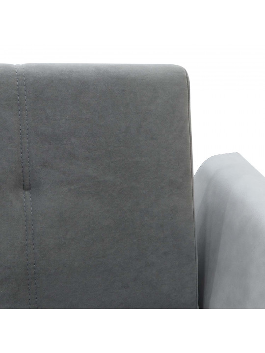 sofa set HOBEL MODERN LUX 3+1+1 LIGHT GREY 8409/ DARK GREY LEONARDO 15 (4)