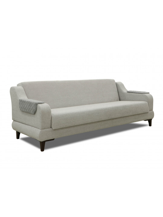 sofa set HOBEL OLIVIA 3+1+1 LIGHT GREY BONCUK 18/ GREY BONCUK 19 (4)