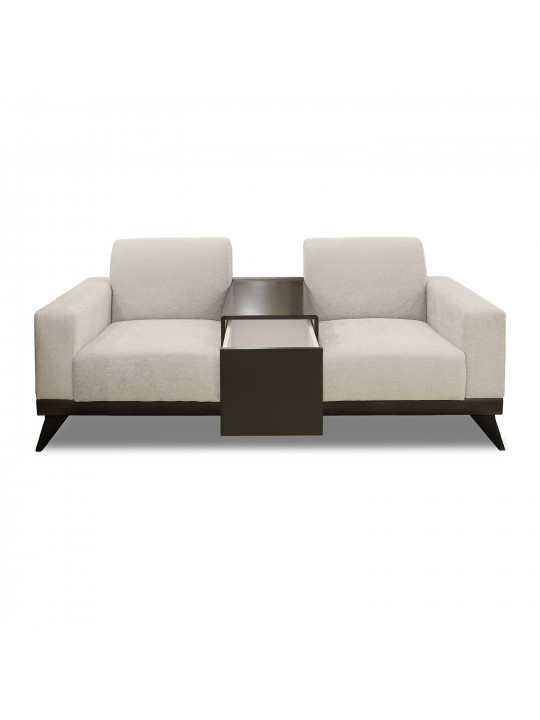 sofa set HOBEL RIO LUXE 3+2+1  DARK GREY PHANTOM 14/ LIGHT GREY BONCUK 18 (3)