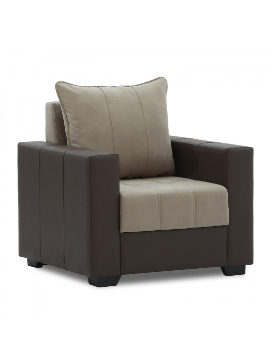 sofa set HOBEL TEO  3+1+1 GREY V460/ GREY LEONARDO 14 G (4)