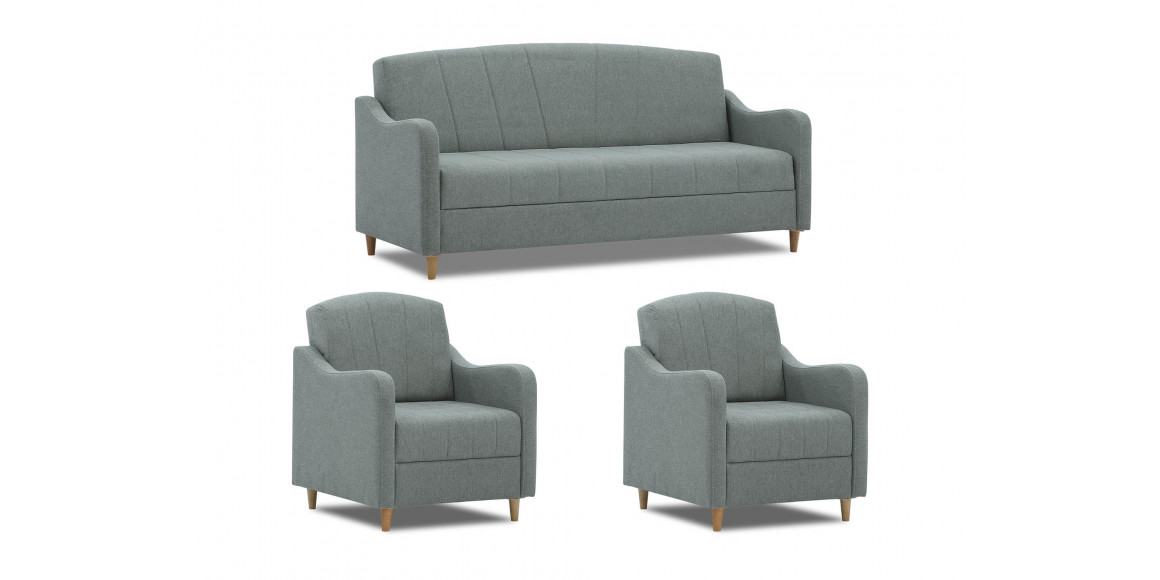 sofa set HOBEL UTA 3+1+1 GREY SCANDI 21 (4)