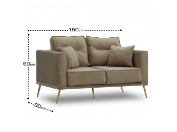 sofa HOBEL ARMANDO 2 CAPPICCINO CATALANA 4 (1)