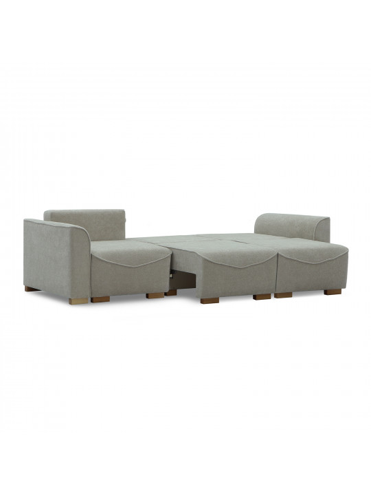 sofa HOBEL BELONA LUXE 3 CREAM BONCUK 4/ BROWN SHO 599-2 (7)