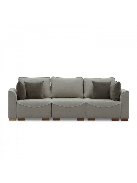 sofa HOBEL BELONA LUXE 3 CREAM BONCUK 4/ BROWN SHO 599-2 (7)