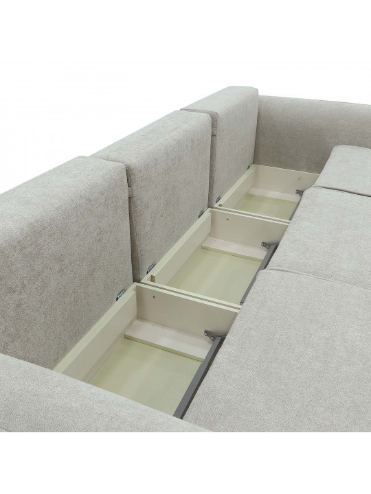sofa HOBEL BELONA LUXE 3 CREAM BONCUK 4/ BROWN SHO 599-2 (7)