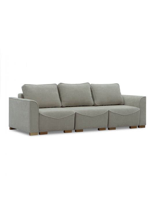sofa HOBEL BELONA LUXE 3 CREAM BONCUK 4/ BROWN SHO 599-2 (7)