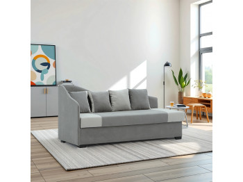 sofa HOBEL BIG-BEN GRAY VIVALDY 7 /LIGHT GRAY VIVALDY 6 L (1)