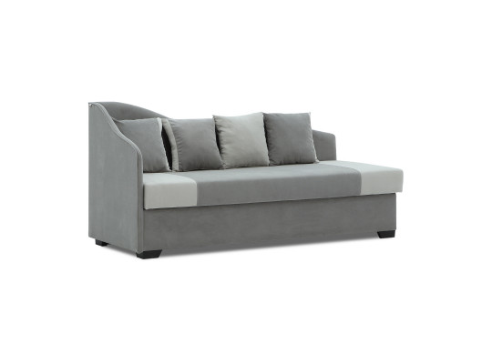 sofa HOBEL BIG-BEN GRAY VIVALDY 7 /LIGHT GRAY VIVALDY 6 L (1)