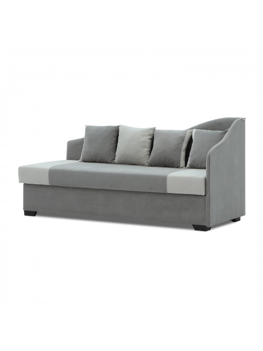 sofa HOBEL BIG-BEN GREY VIVALDI 7/ LIGHT GREY VIVALDI 6 R (2)