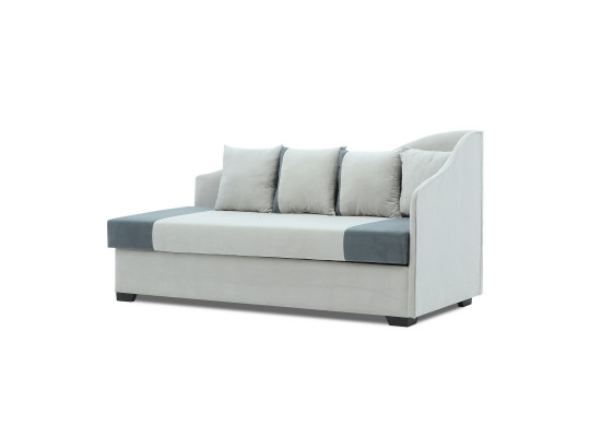 sofa HOBEL BIG-BEN LIGHT GREY VIVALDI 6/ DARK GREY VIVALDI 8 R(2)