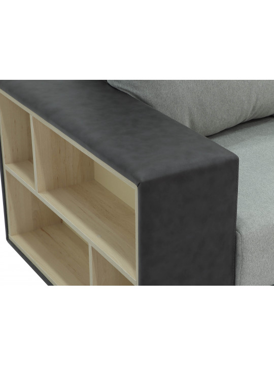 sofa HOBEL CORNER BAR GREY 8410/ LIGHT GREY SCANDI 20 R(6)